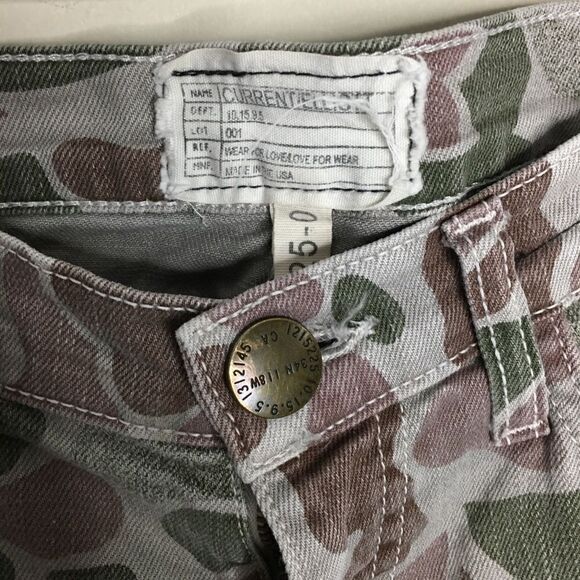 Current Elliott Sz 25 Camo Pant - Picture 1 of 8